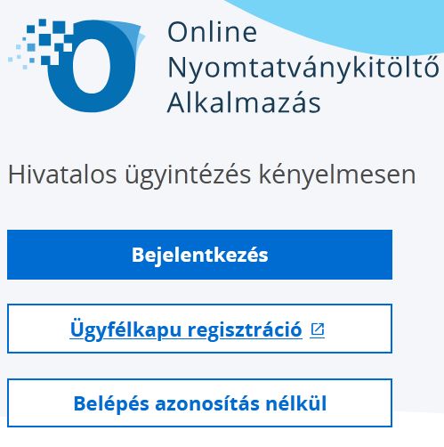 KÖNYVELŐZÓNA ajánlja: ONYA-NAV Online Nyomtatványkitöltő Alkalmazás